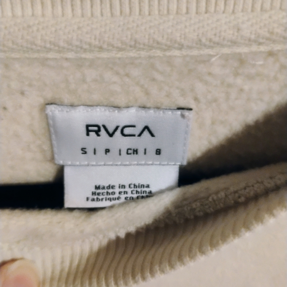 Butterfly Patch RVCA Sweatshirt - Picture 6 of 6